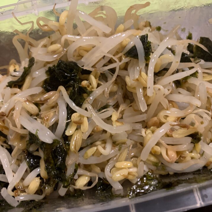 レンチン簡単 韓国海苔入り もやしナムル レシピ 作り方 By ちきんのキッチン 楽天レシピ レンチン簡単 韓国海苔入り もやしナムル レシピ 作り方 By ちきんのキッチン 楽天レシピ